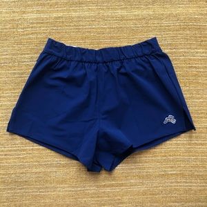 Tracksmith Run Cannonball Run Navy Shorts Small